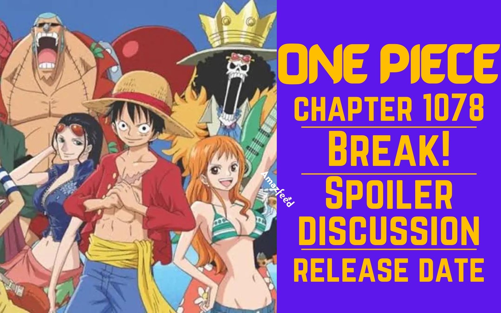 One Piece Chapter 1057 Initial Reddit Spoilers, Count Down, English Raw  Scan, Release Date, & Everything You Want to Know » Amazfeed