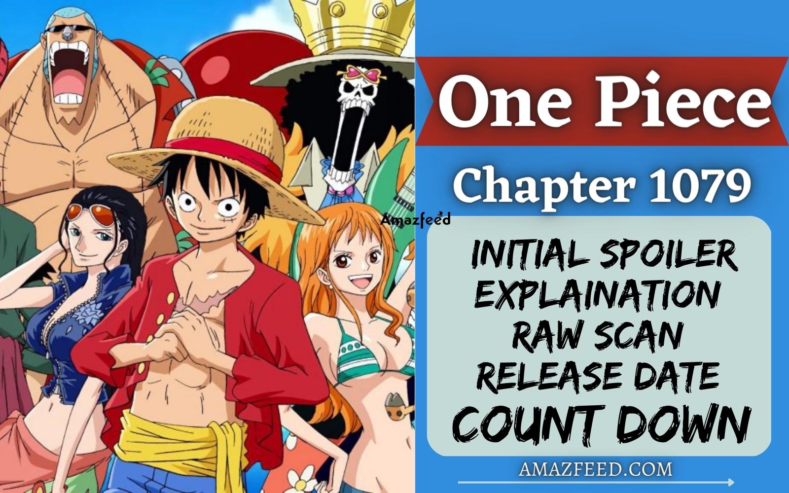 One Piece Chapter 1058 Initial Reddit Spoilers, Count Down, English Raw  Scan, Release Date, & Everything You Want to Know » Amazfeed