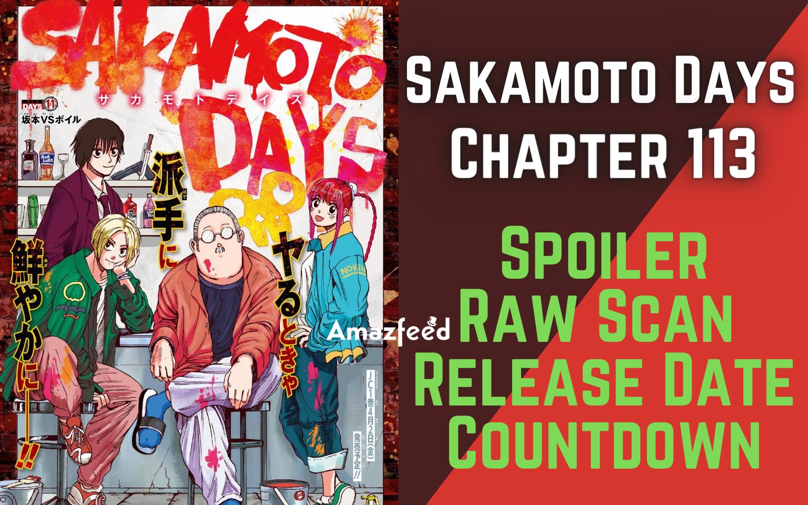 Sakamoto Days Chapter 135 Release Date, Spoilers, and Where to