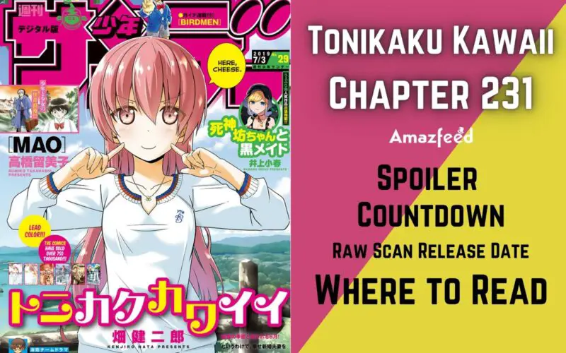 Tonikaku Kawaii Chapter 231 Spoiler, Raw Scan, Release Date, Countdown