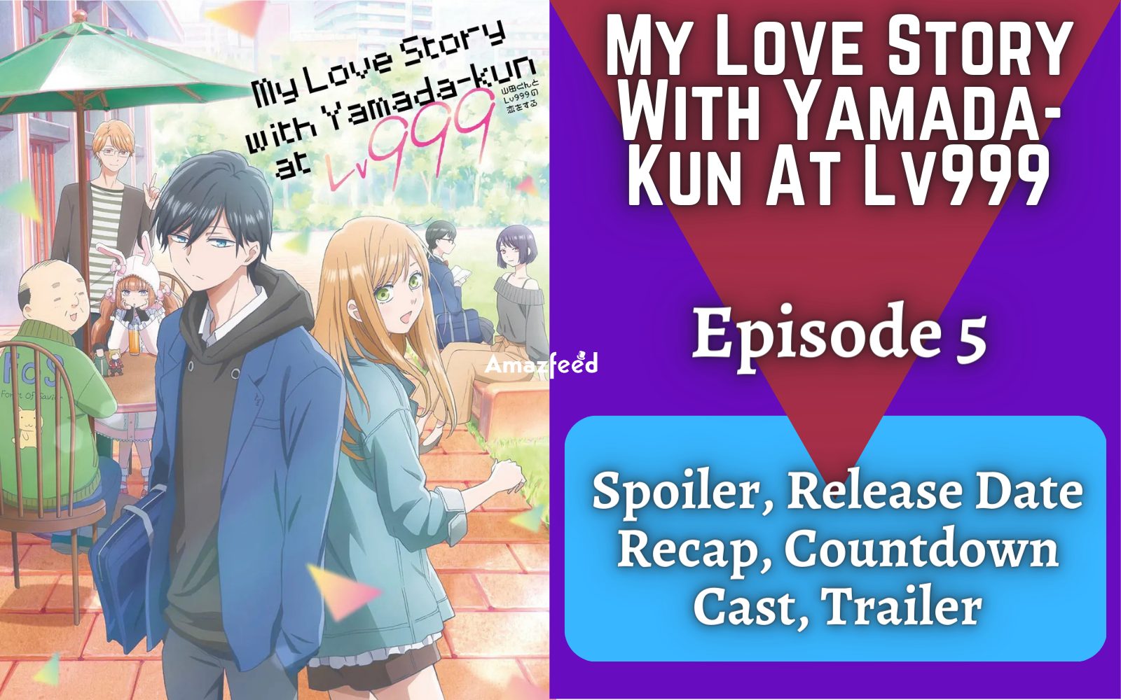 My Love Story with Yamada-kun at Lv999 English Dub Reveals Main Cast, Start  Date - Crunchyroll News