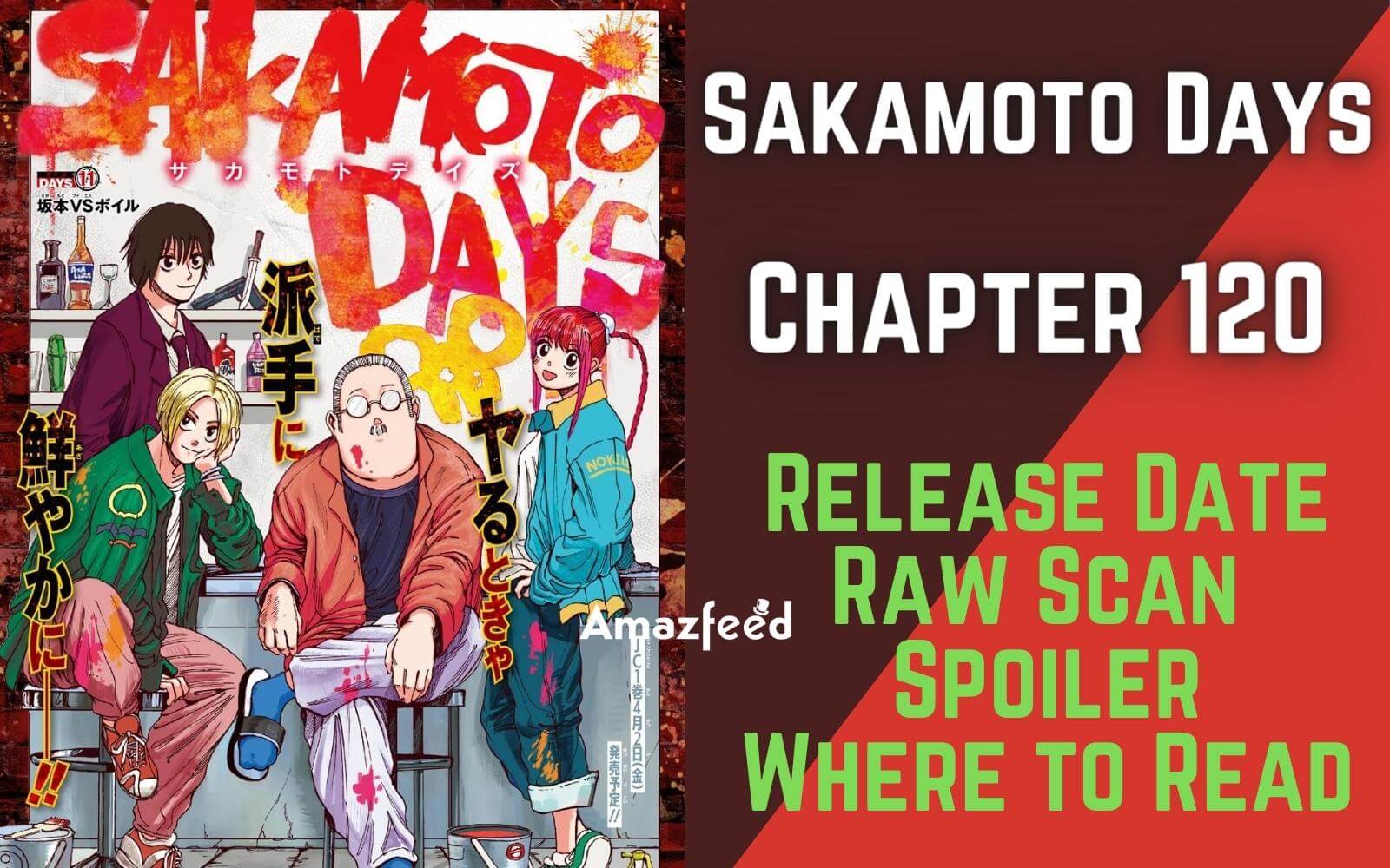 Sakamoto Days chapter 120: Release date, what to expect, where to