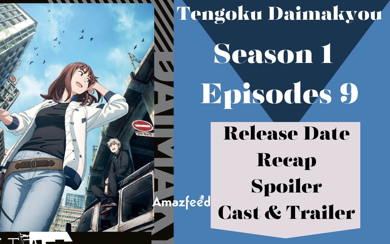 Tengoku Daimakyou episode 6 release time and date countdown
