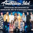 Australian Idol 2023 Contestants List Australian Idol 2023 Top 12 Contestants