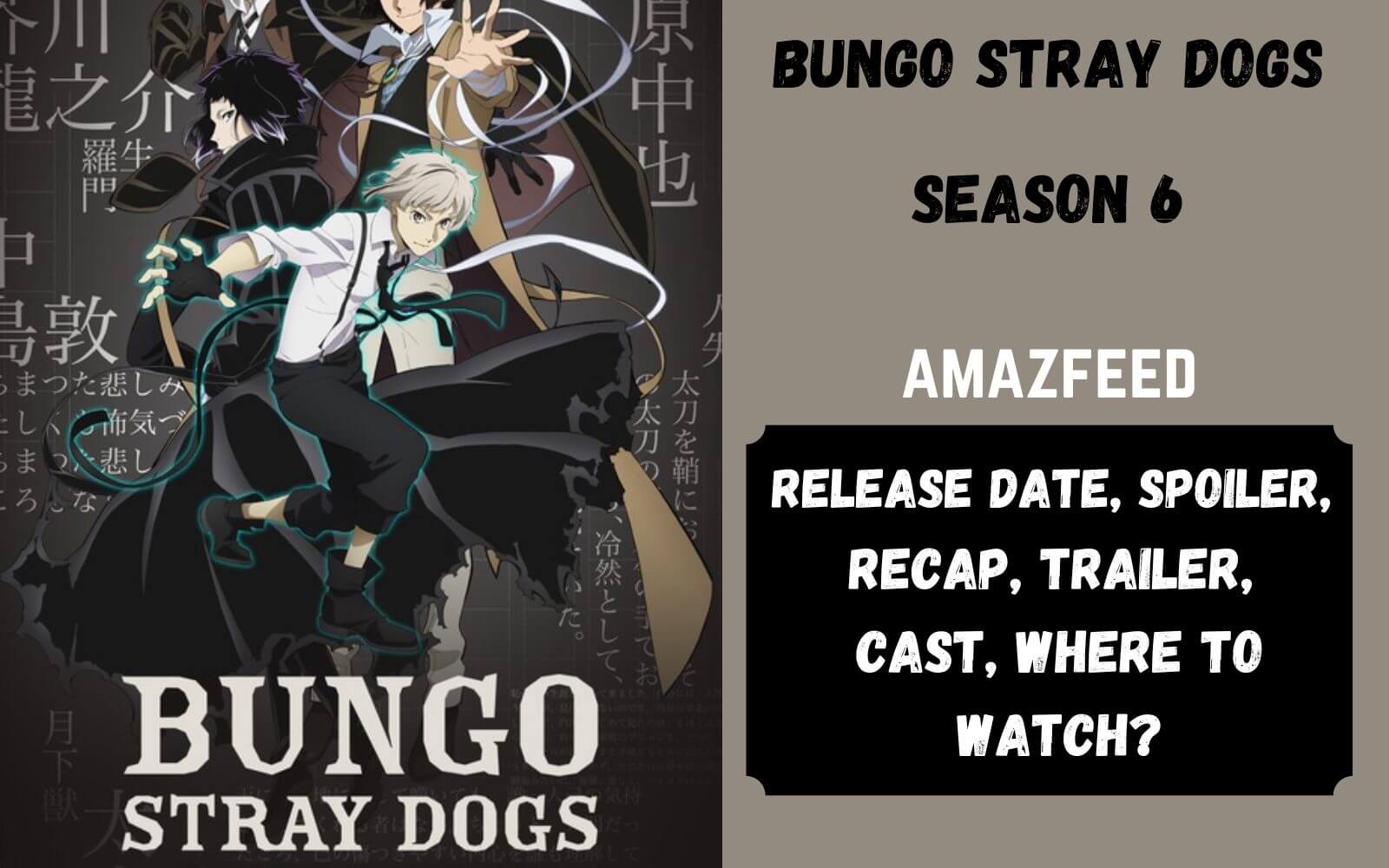 Bungo Stray Dogs Reveals Preview for Season 5 Finale - Anime Corner