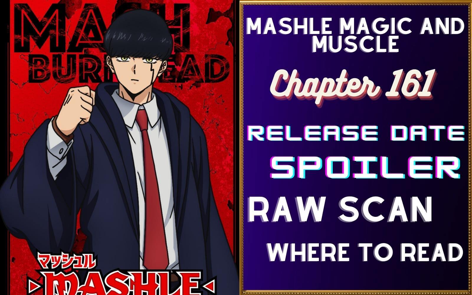 Mashle: Magic and Muscles chapter 161: Release date and time