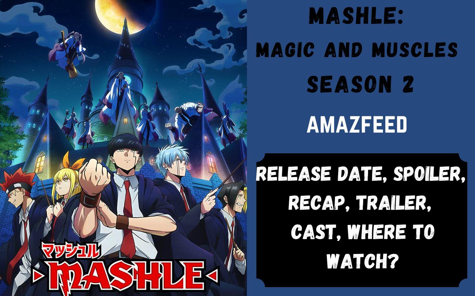 Mashle: Magic and Muscles Season 2 gets release date and new trailer -  Dexerto