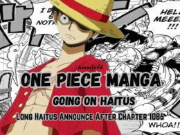 One Piece Manga Going On Haitus After 1086