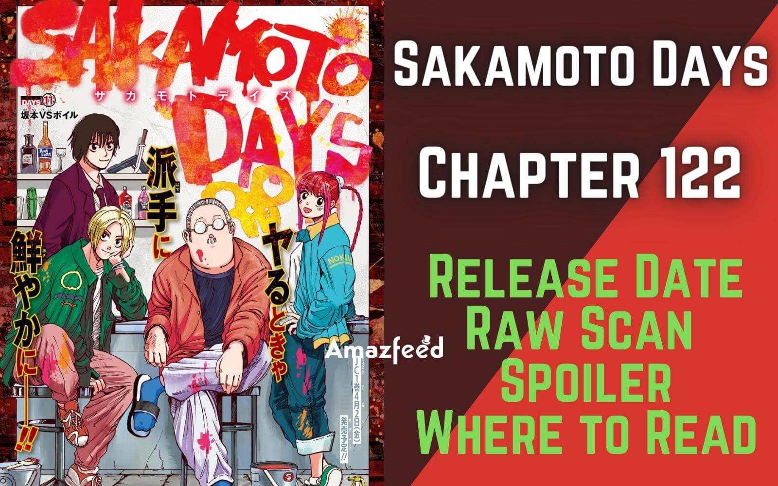 Sakamoto Days chapter 122 spoilers, what to expect, release date