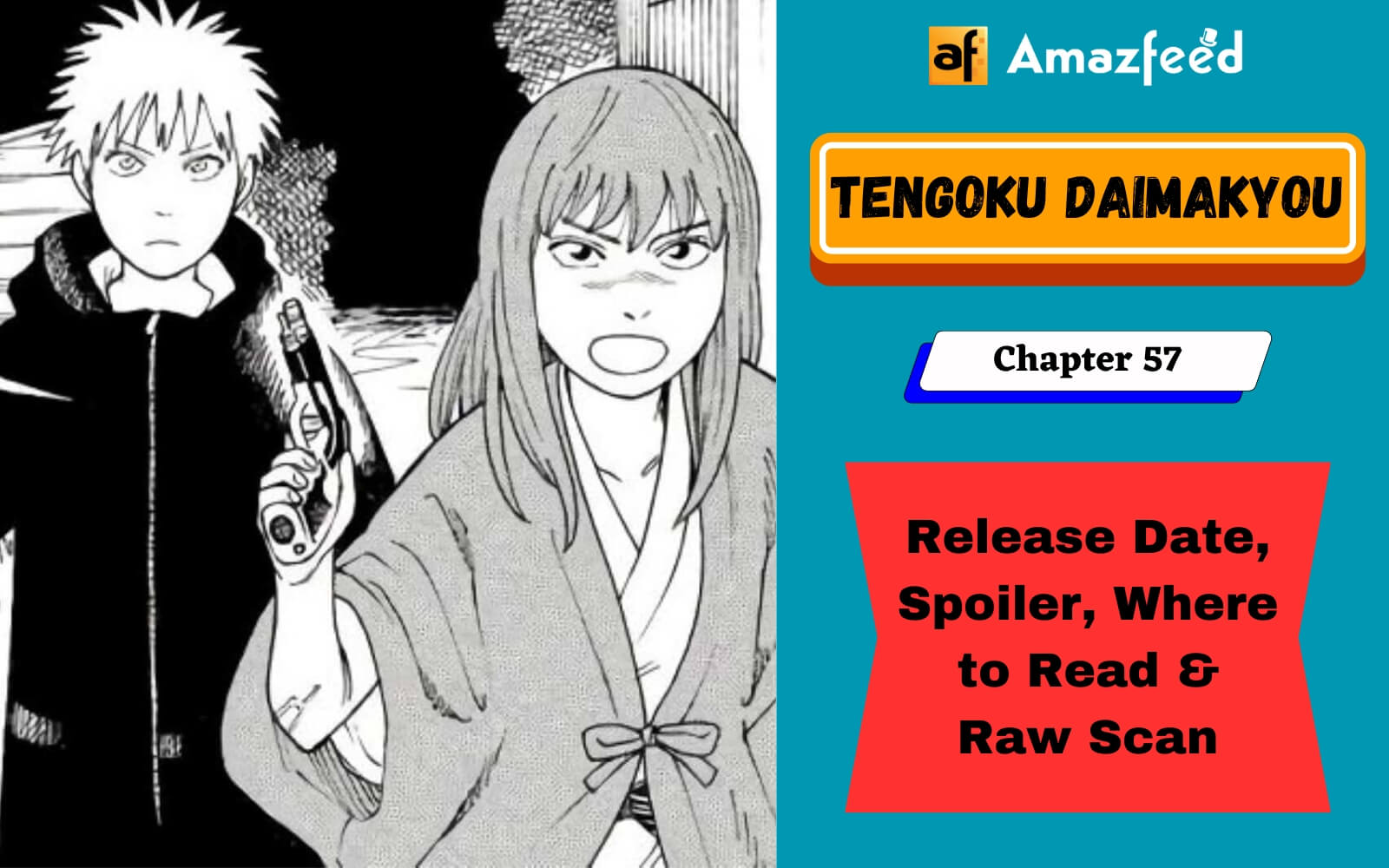 Read Tengoku Daimakyou Vol.10 Chapter 57: Man-Eater on Mangakakalot