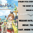 Atelier Ryza Ever Darkness & the Secret Hideout English Dub Release Date