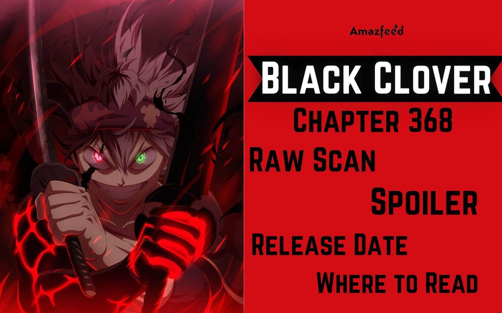 Black Clover Chapter 368 spoilers: Asta's training begins; Release