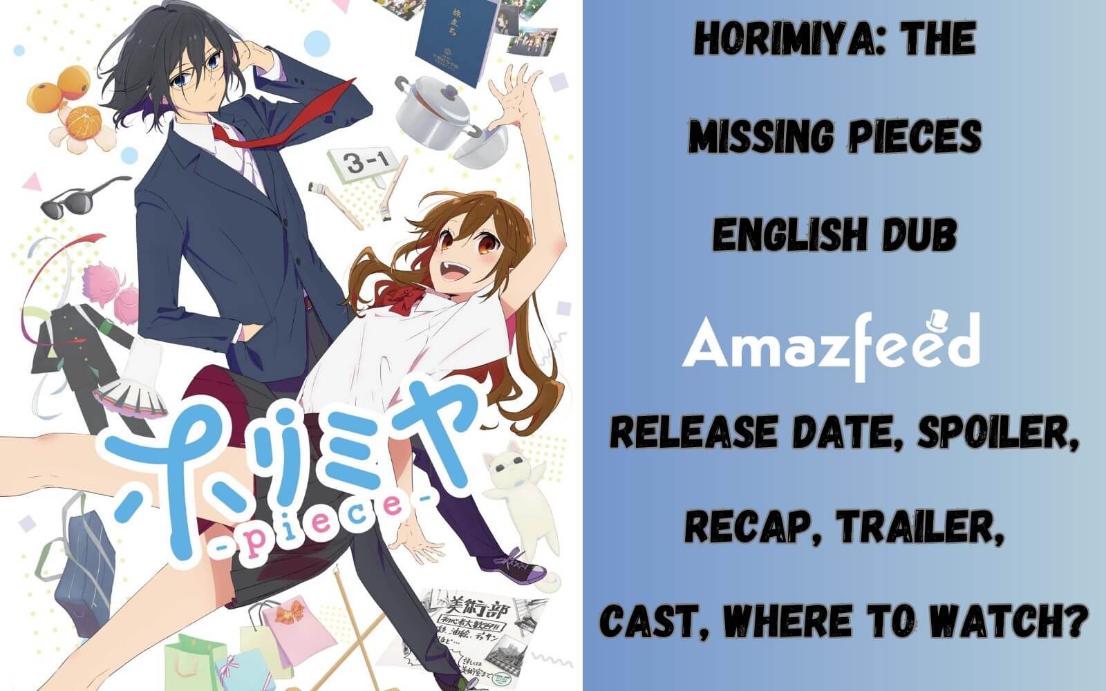 Horimiya: The Missing Pieces Season 2 Anime DVD (English Dub)