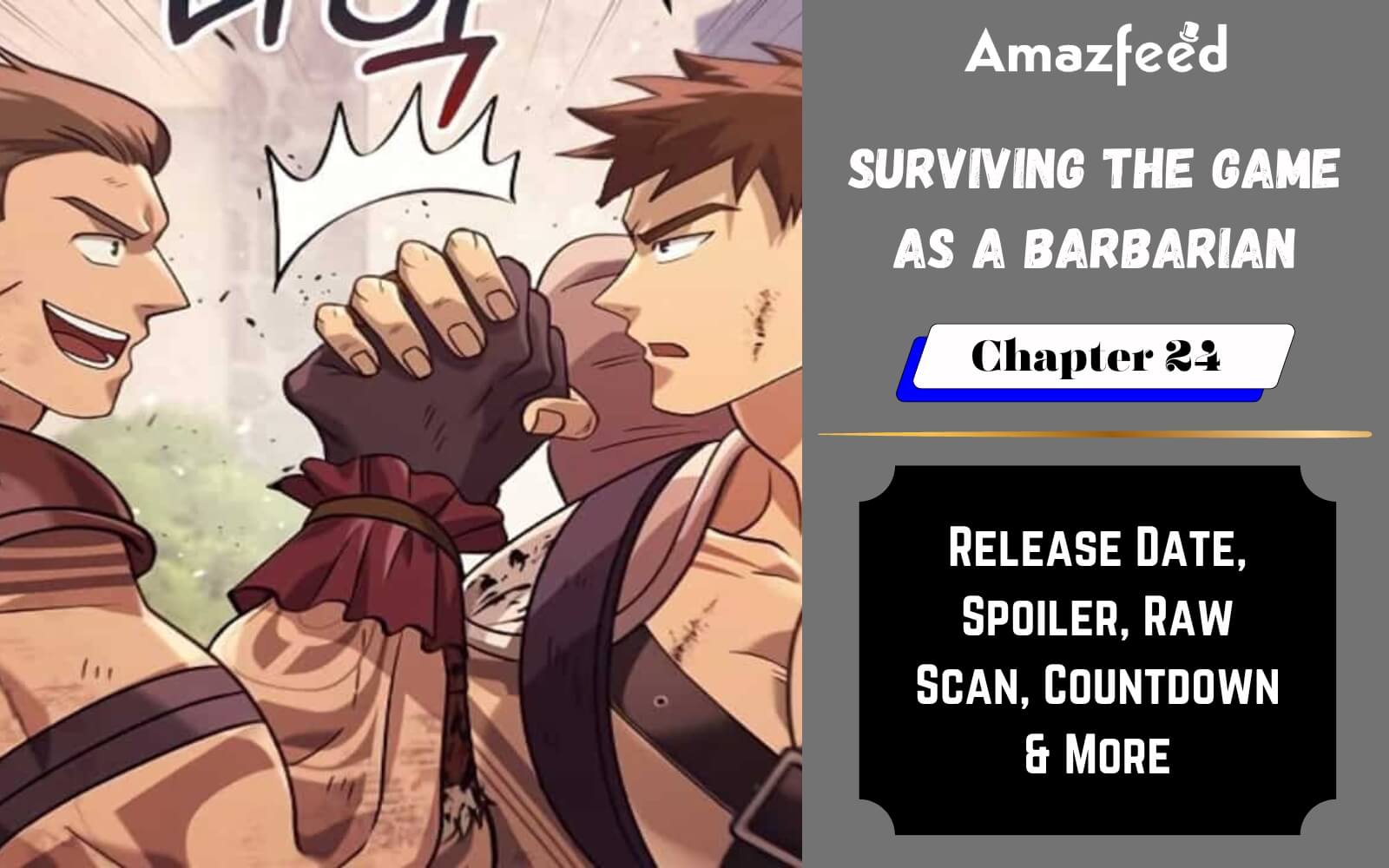 Surviving The Game As A Barbarian 24 Surviving The Game as a Barbarian Chapter 24 Spoiler, Raw Scan