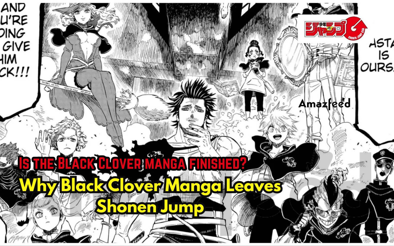 Black Clover Manga Moves to Quarterly Magazine Jump GIGA - Crunchyroll News