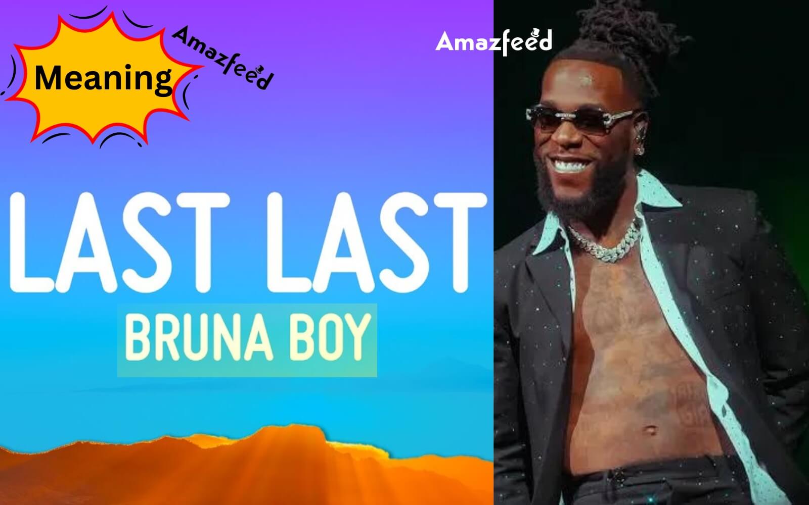 Burna Boy - Last Last (Live): listen with lyrics