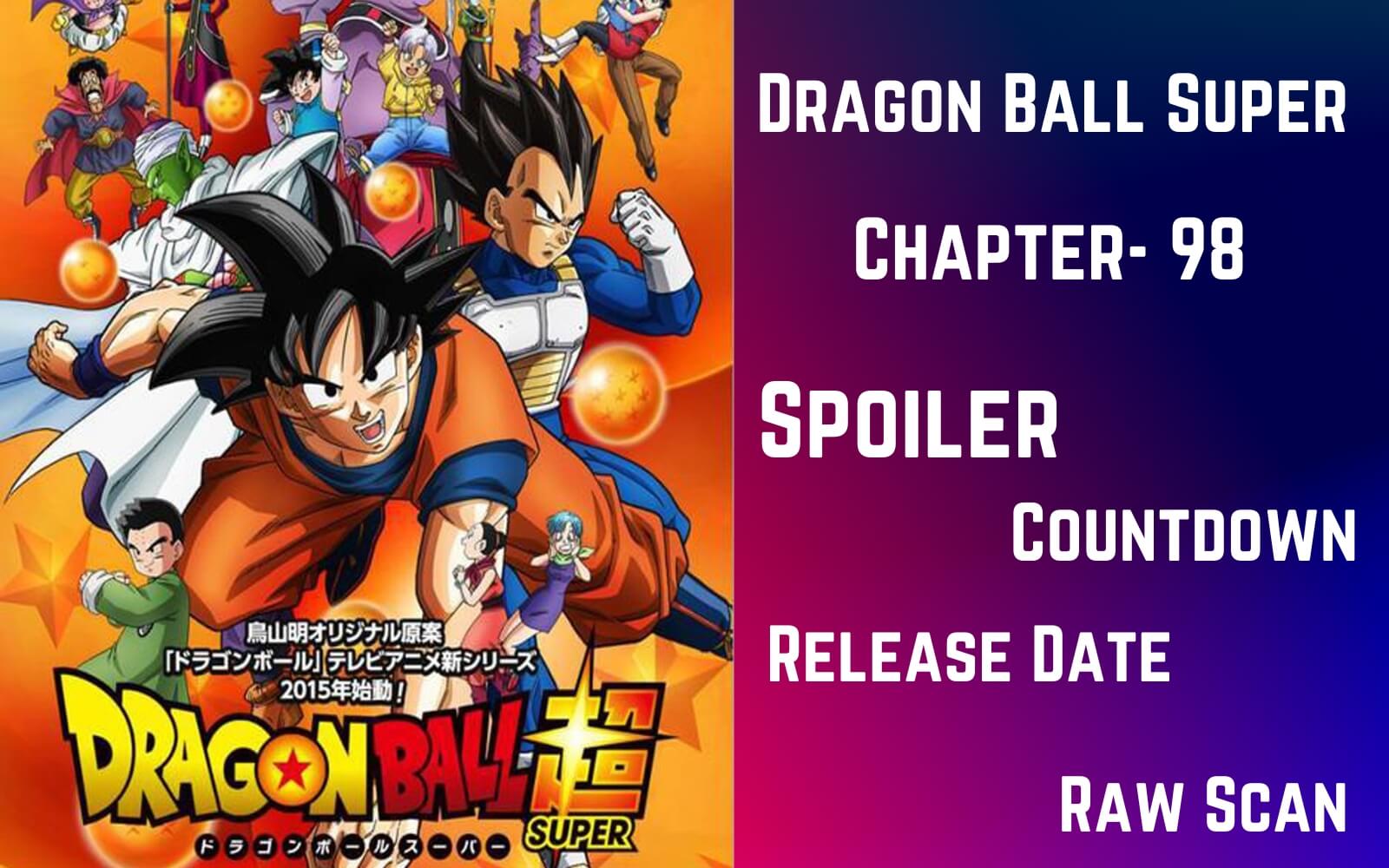 Veja a nova sinopse do episódio 98 de Dragon Ball Super
