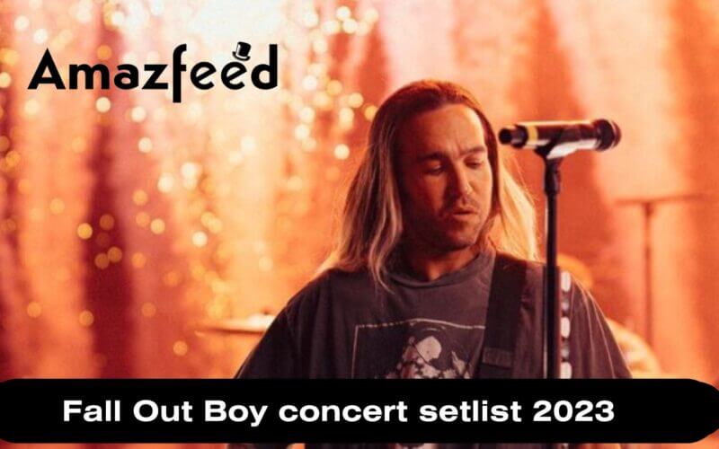 Fall Out Boy concert setlist 2023
