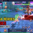 Mega Heroes codes September 2023