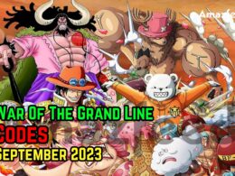 War Of The Grand Line Codes September 2023