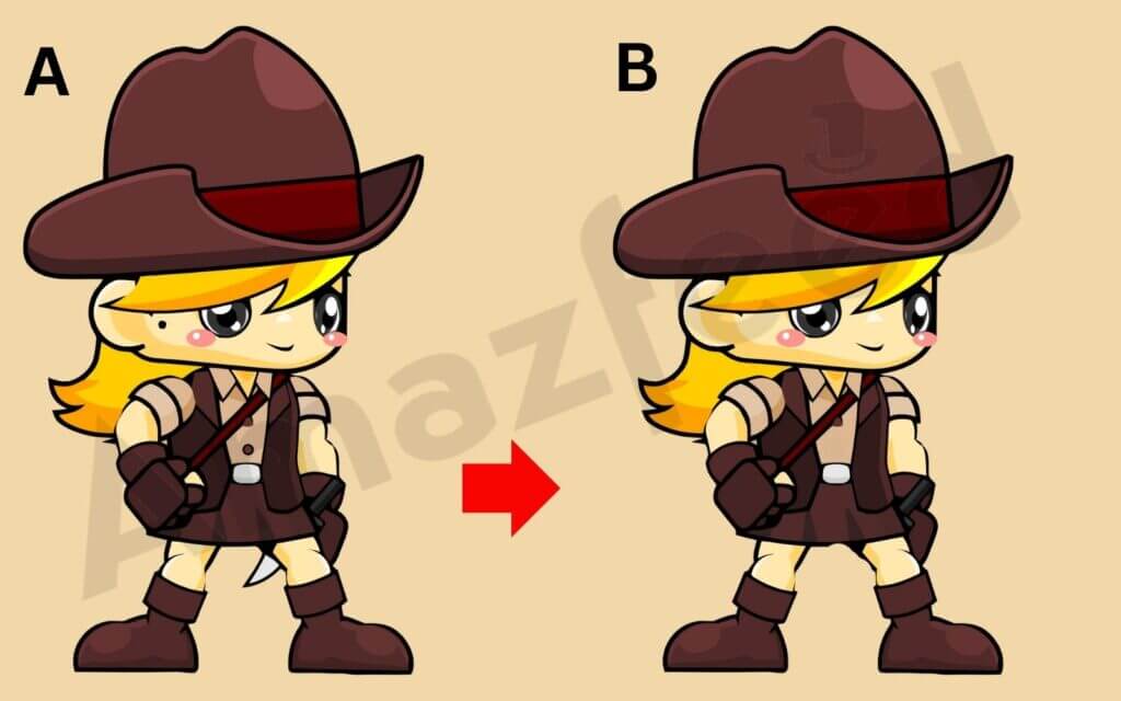 Optical Illusion A Boy Images Have Three Differences, But Only 1% People Can Locate Them In 15 Seconds.