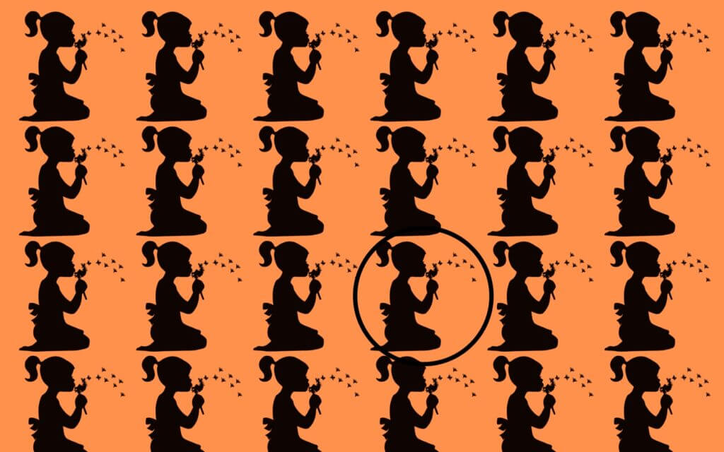 Optical Illusion Just 1% of people can identify the changes in these girls' images in 15 seconds. (2)