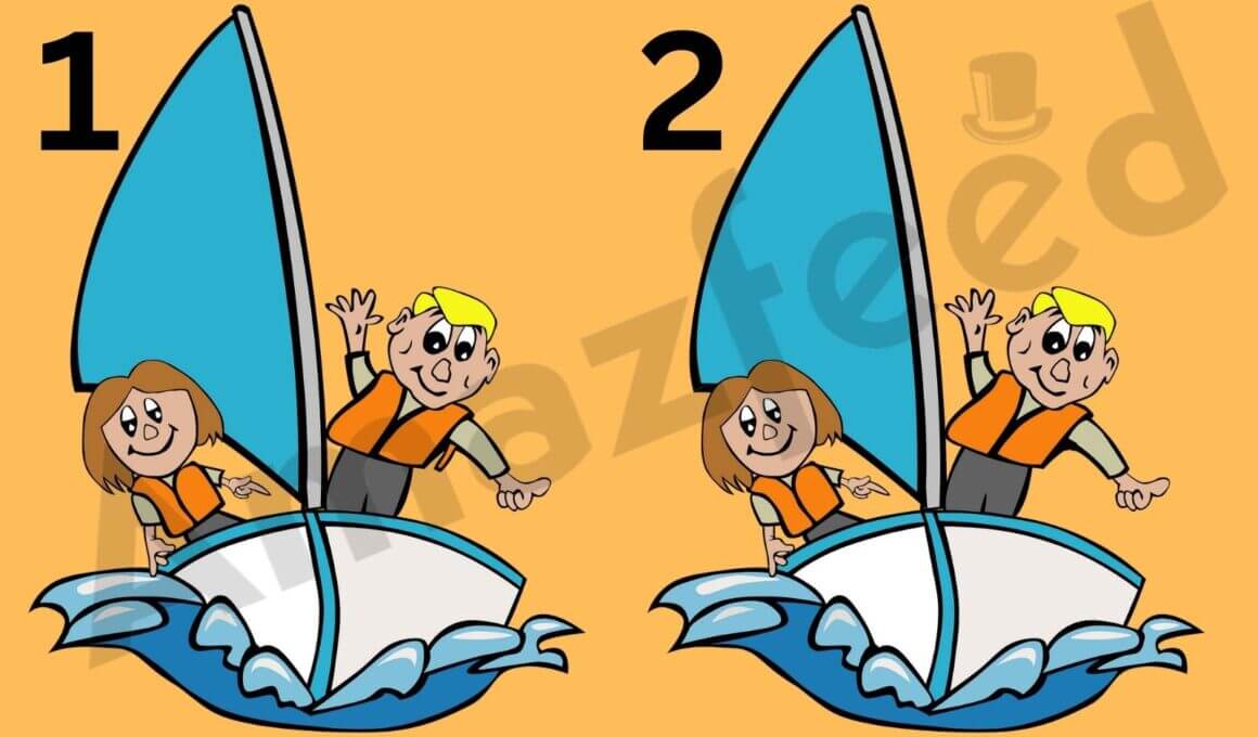 Optical Illusion The Most Careful Find One Change Between Images Of People In 10 Seconds