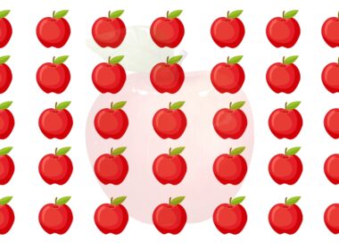 Optoical Illusion How many Apple there