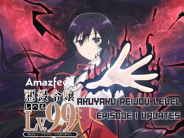 Akuyaku Reijou Level 99 Season 1 Episode 1 release
