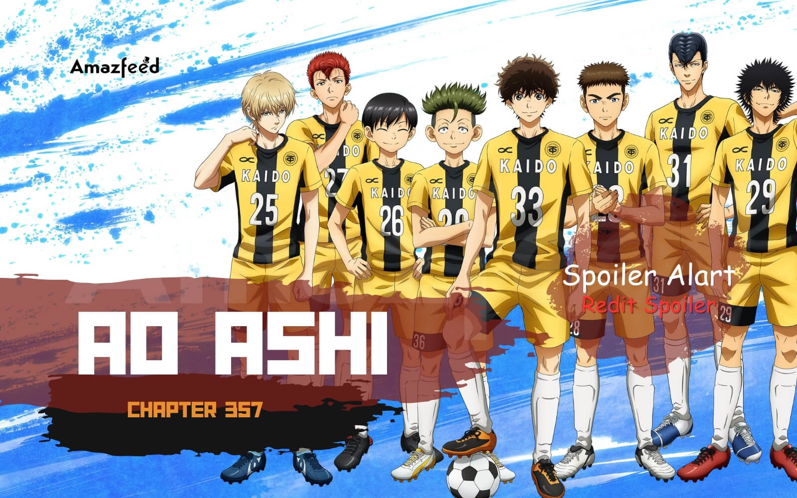 Ao Ashi Manga Teams Up With Barcelona Soccer Legend - IMDb