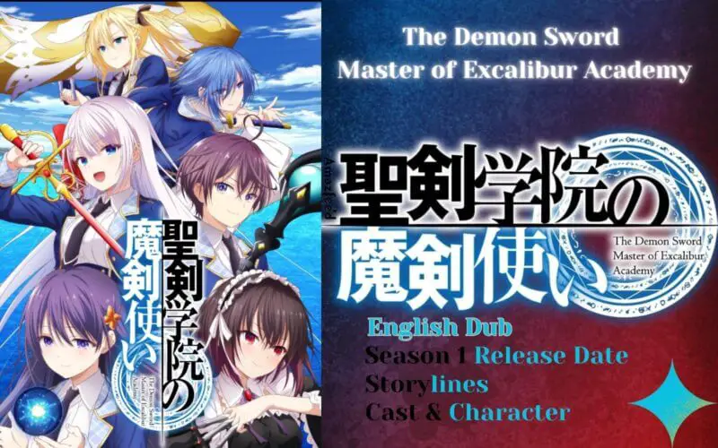 The Demon Sword Master of Excalibur Academy English Dub