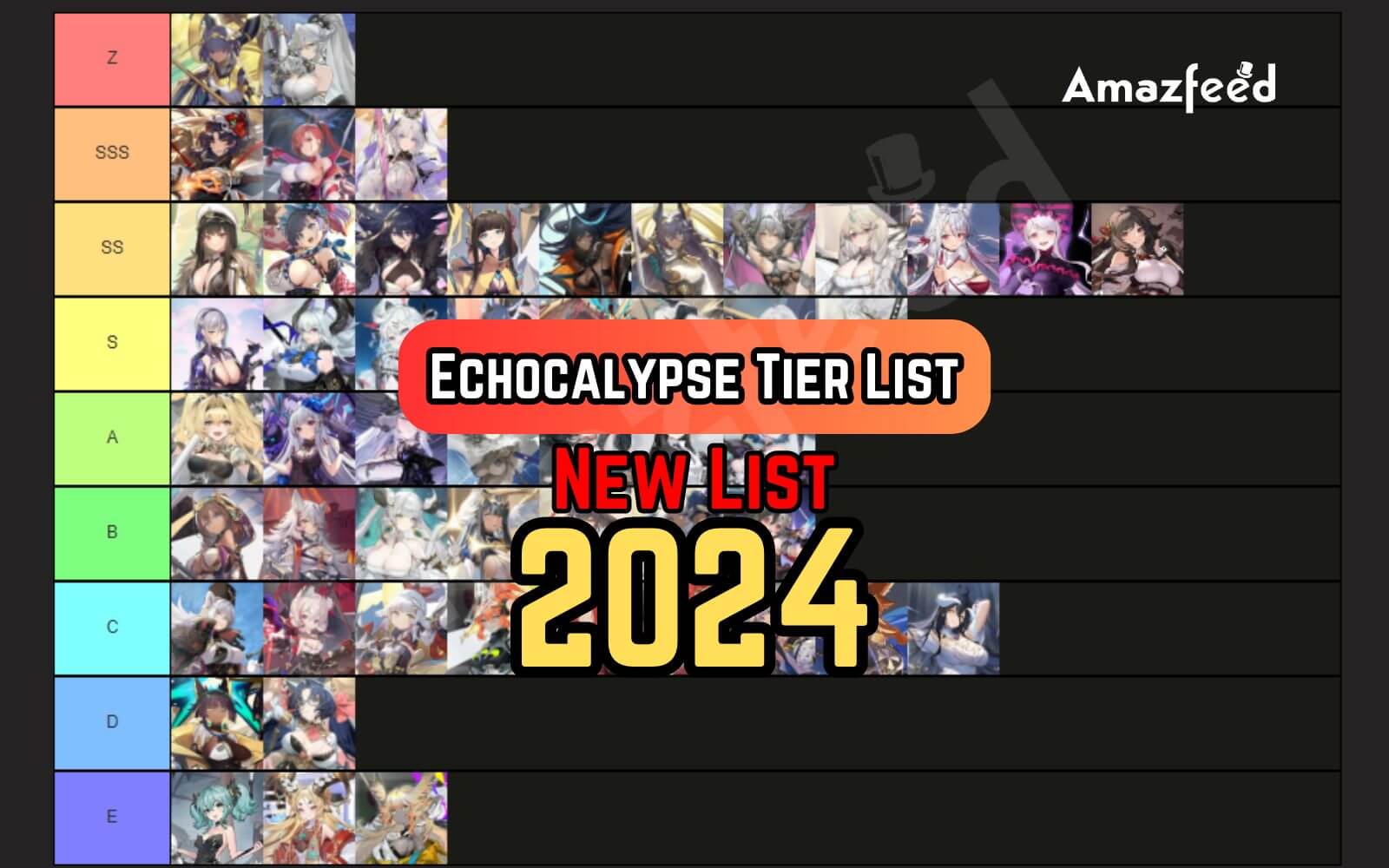 Echocalypse Tier List 2024 All Character Names According Their Tier