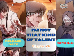I’m Not That kind Of Talent chapter 74 title poster