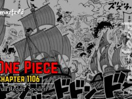 One Piece Chapter 1106 Full Reddit Spoiler