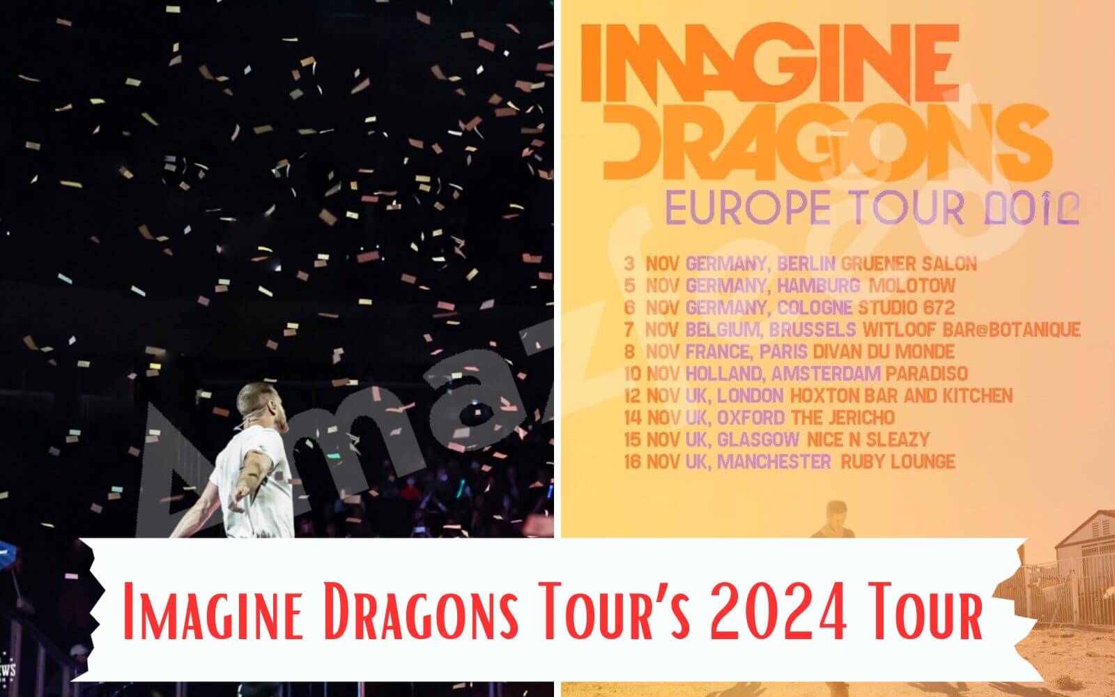 Imagine Dragons Tour’s 2024 tour