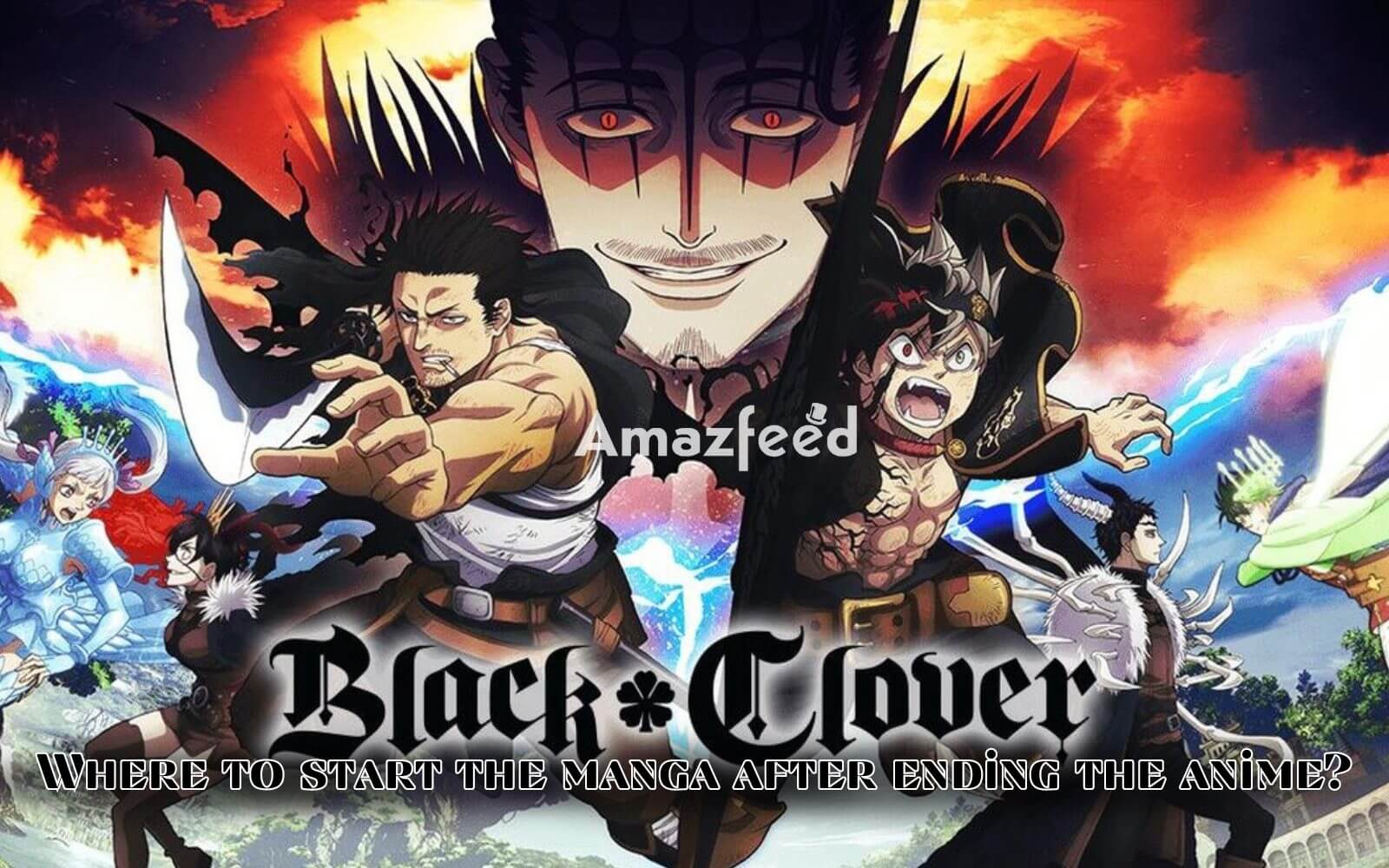 Where to start the manga after ending the Black Clover anime